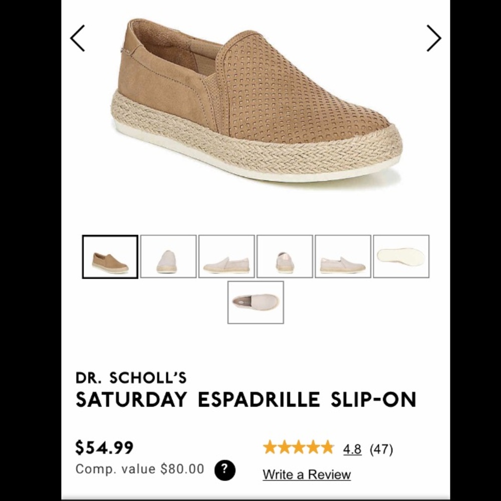 Dr. Scholl’s Espadrille Slip-on Sneakers